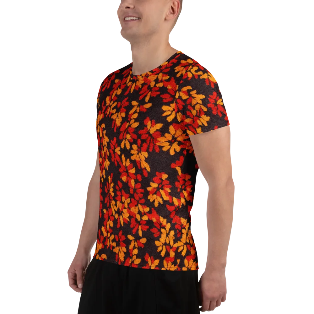 Emberleaf on Men's Athletic T-Shirt — Left