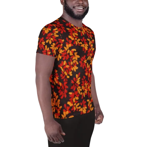 Emberleaf on a Men's Athletic T-Shirt