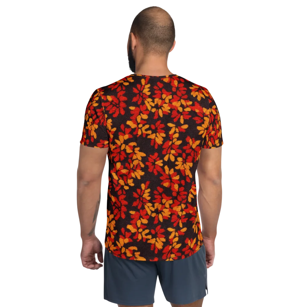 Emberleaf on Men's Athletic T-Shirt — Back
