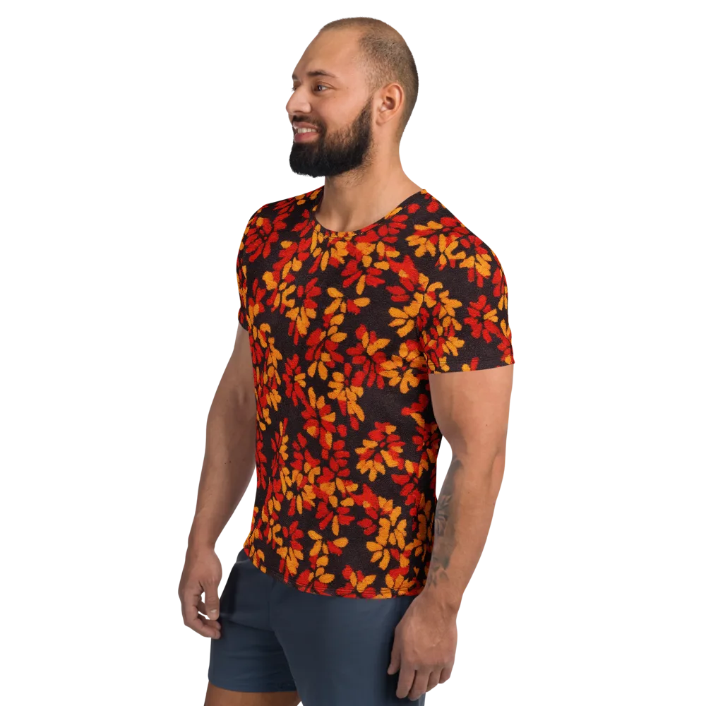 Emberleaf on Men's Athletic T-Shirt — Left