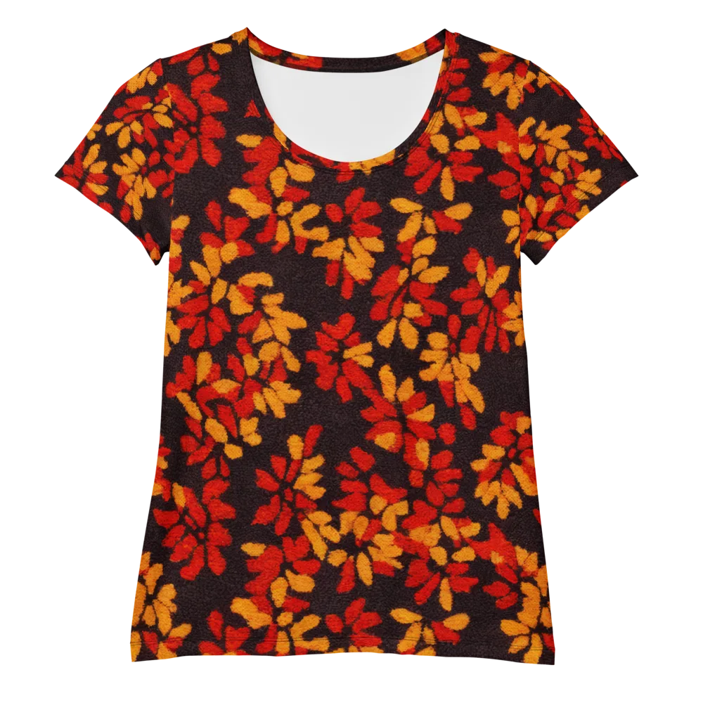 Emberleaf on Women's Athletic T-Shirt — Front