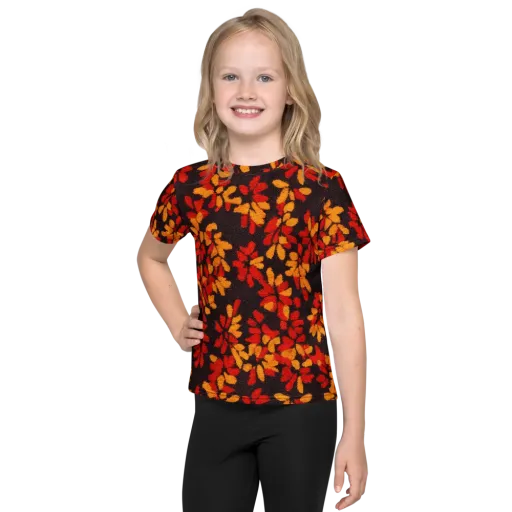 Emberleaf on a Kids Crew Neck T-Shirt