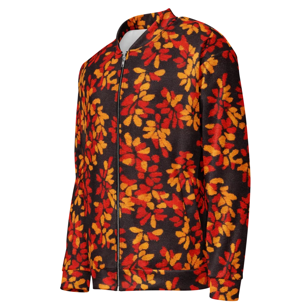 Emberleaf on Bomber Jacket — Left Front