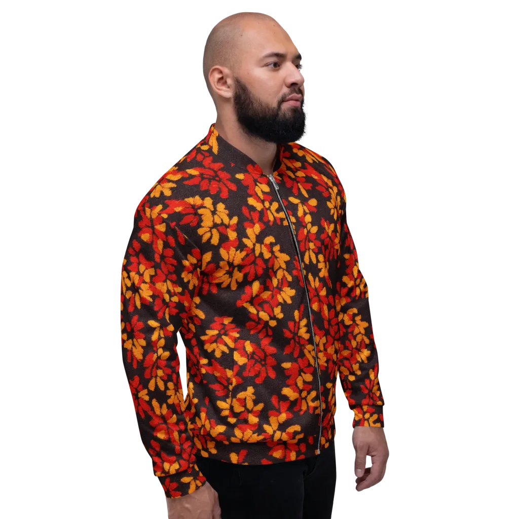 Emberleaf on Bomber Jacket — Right