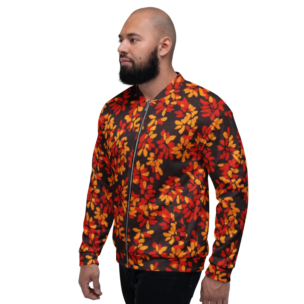 Emberleaf on Bomber Jacket — Left