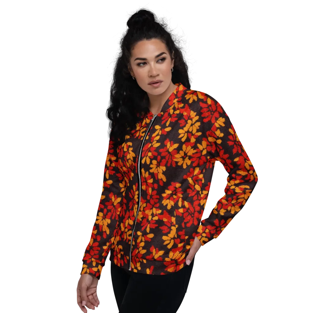 Emberleaf on Bomber Jacket — Left