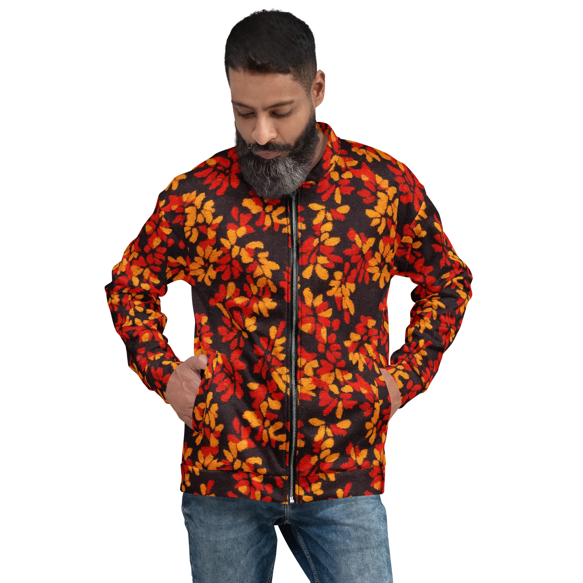Emberleaf on Bomber Jacket — Front
