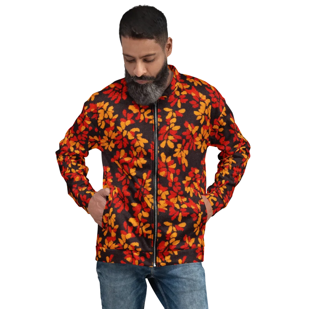 Emberleaf on Bomber Jacket — Front
