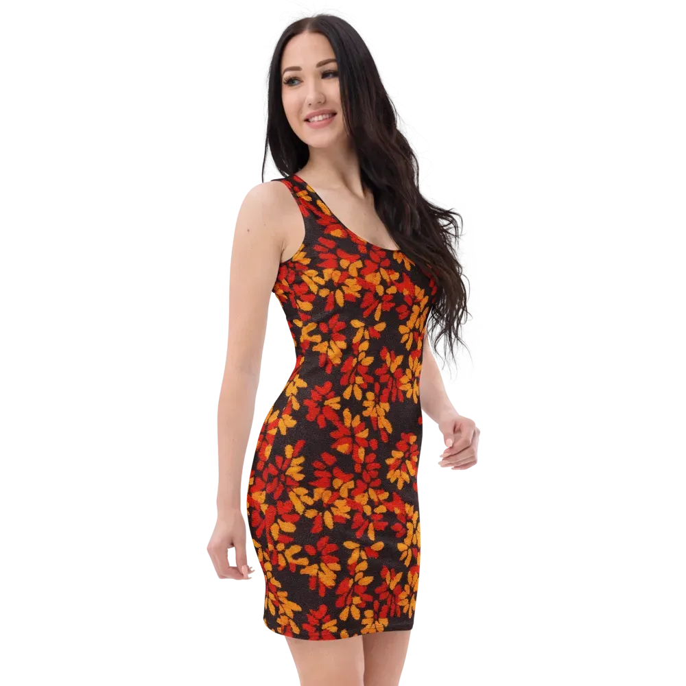 Emberleaf on Bodycon Dress — Right Front