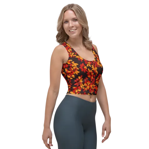 Emberleaf on a Crop Top