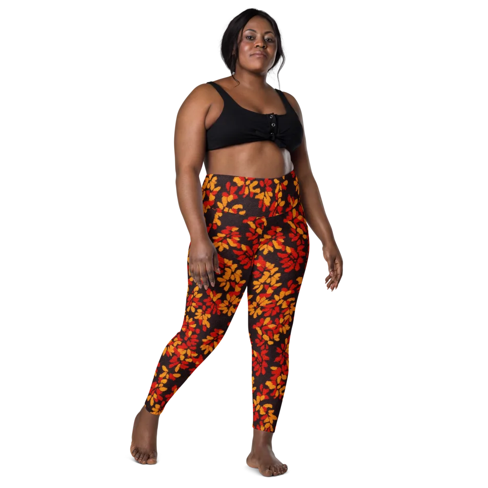 Emberleaf on Leggings with Pockets — Front