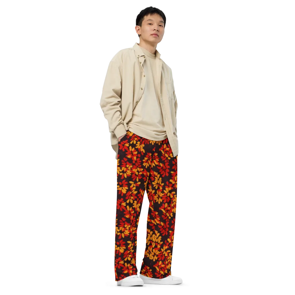 Emberleaf on Wide-Leg Pants — Right Front
