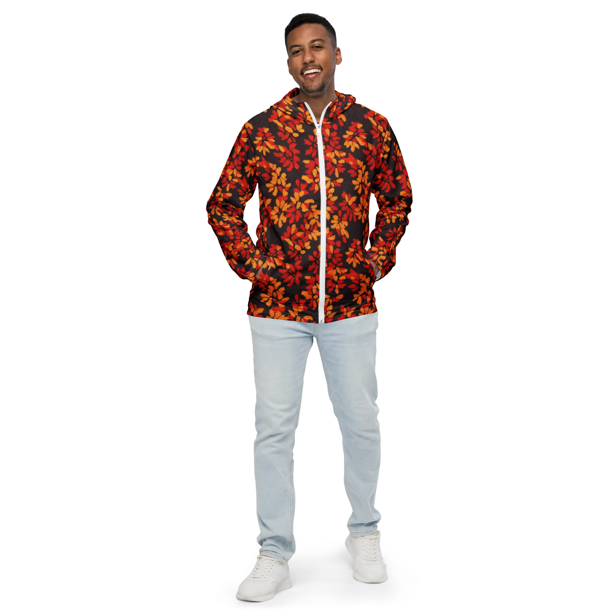 Emberleaf on Men's Windbreaker — Front