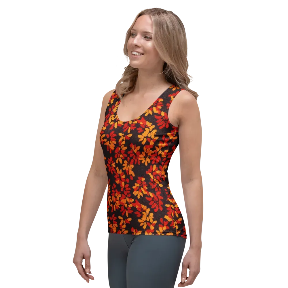 Emberleaf on Women's Tank Top — Left Front