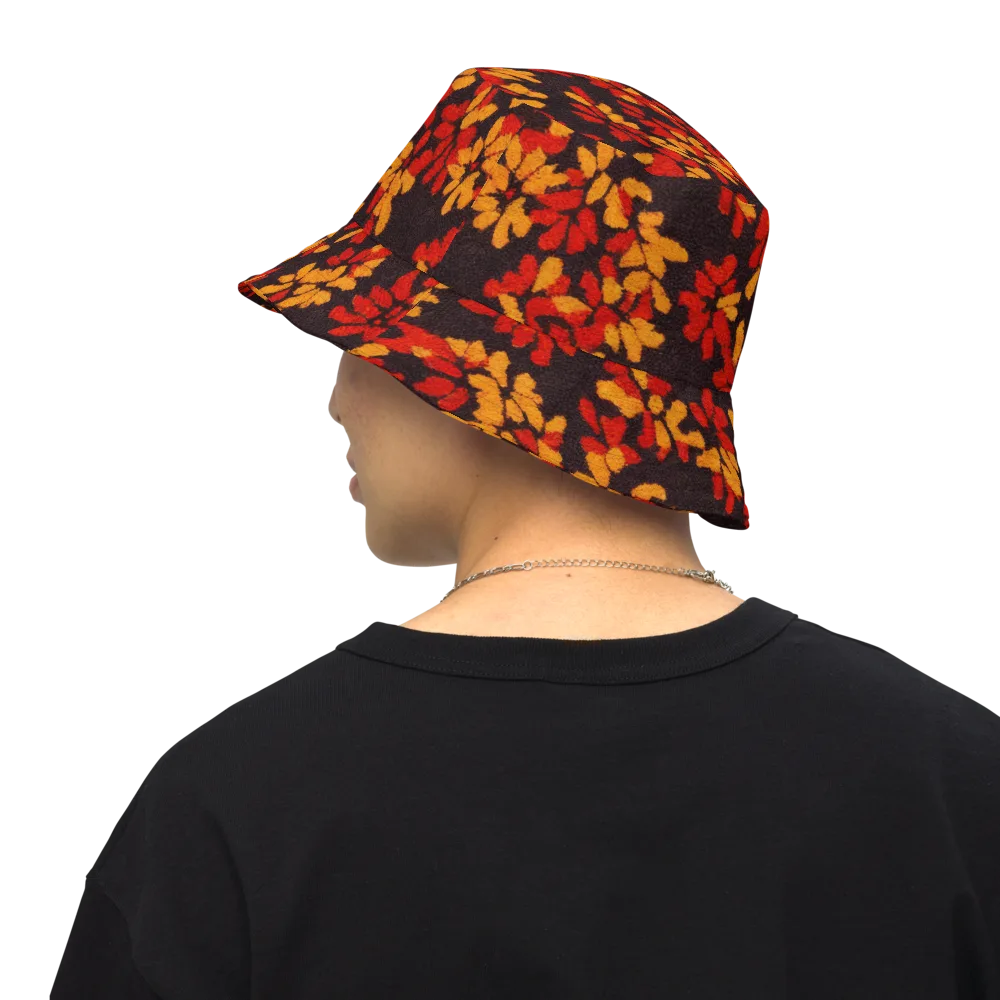 Emberleaf on Reversible Bucket Hat — Back Inside