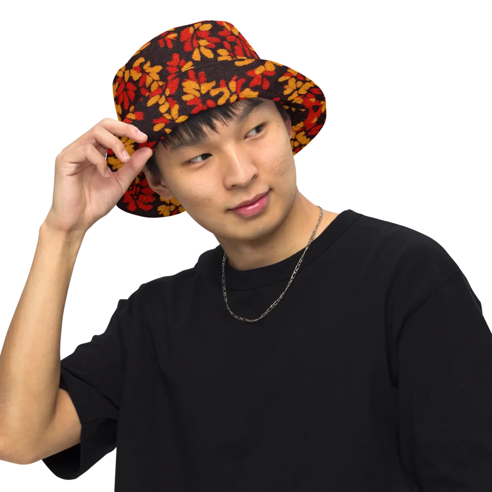 Emberleaf on Reversible Bucket Hat — Front Inside