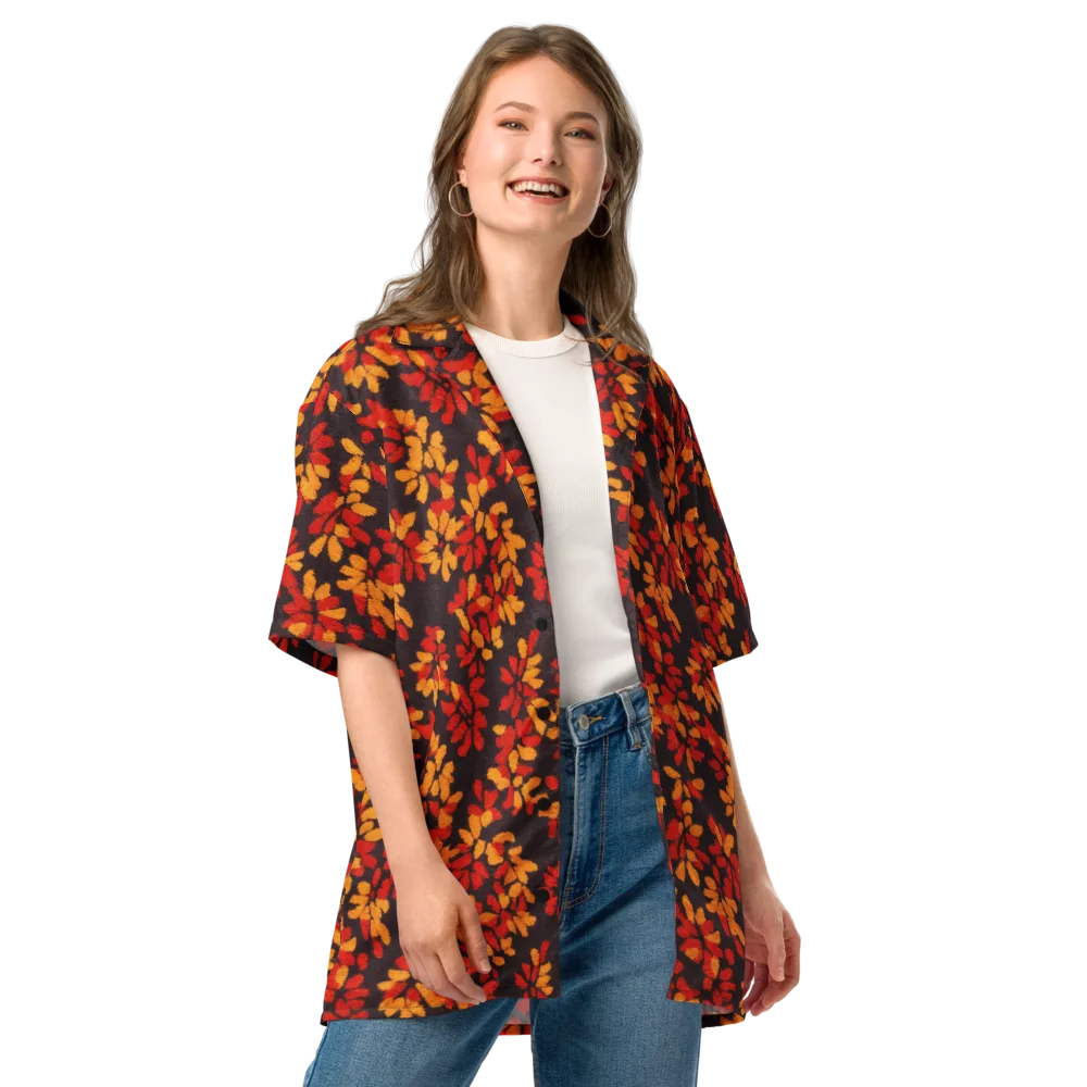 Emberleaf on Button Shirt — Front