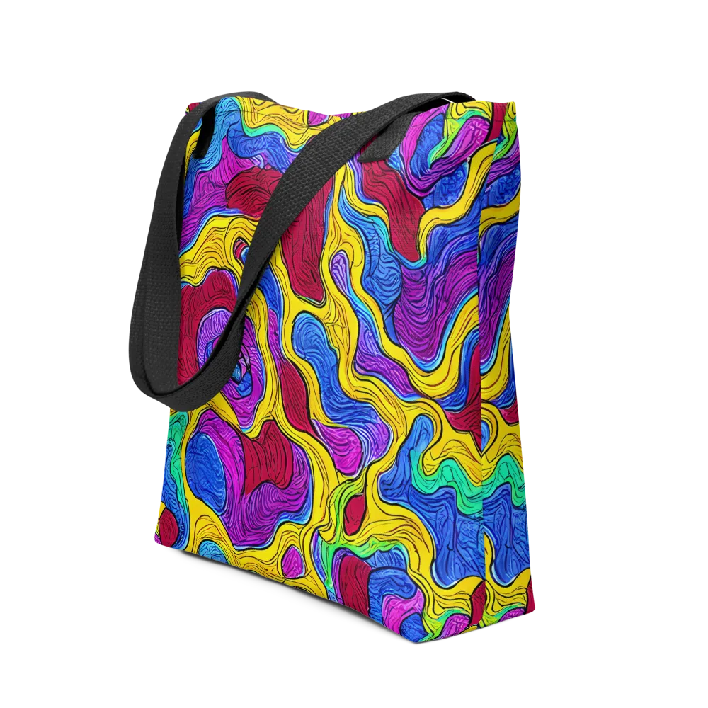 Neon Oceanic on Tote Bag — Front