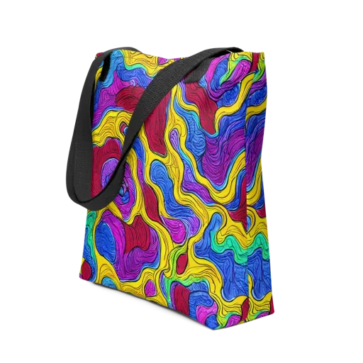 Neon Oceanic on a Tote Bag