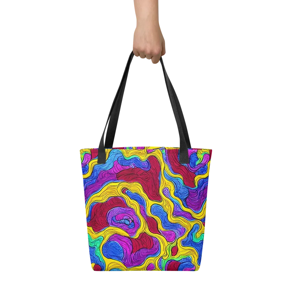 Neon Oceanic on Tote Bag — Front