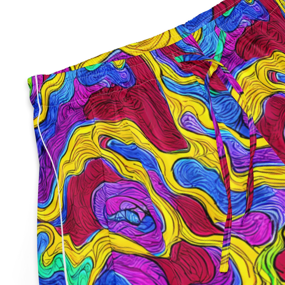 Neon Oceanic on Women's Pajama Shorts — Product details