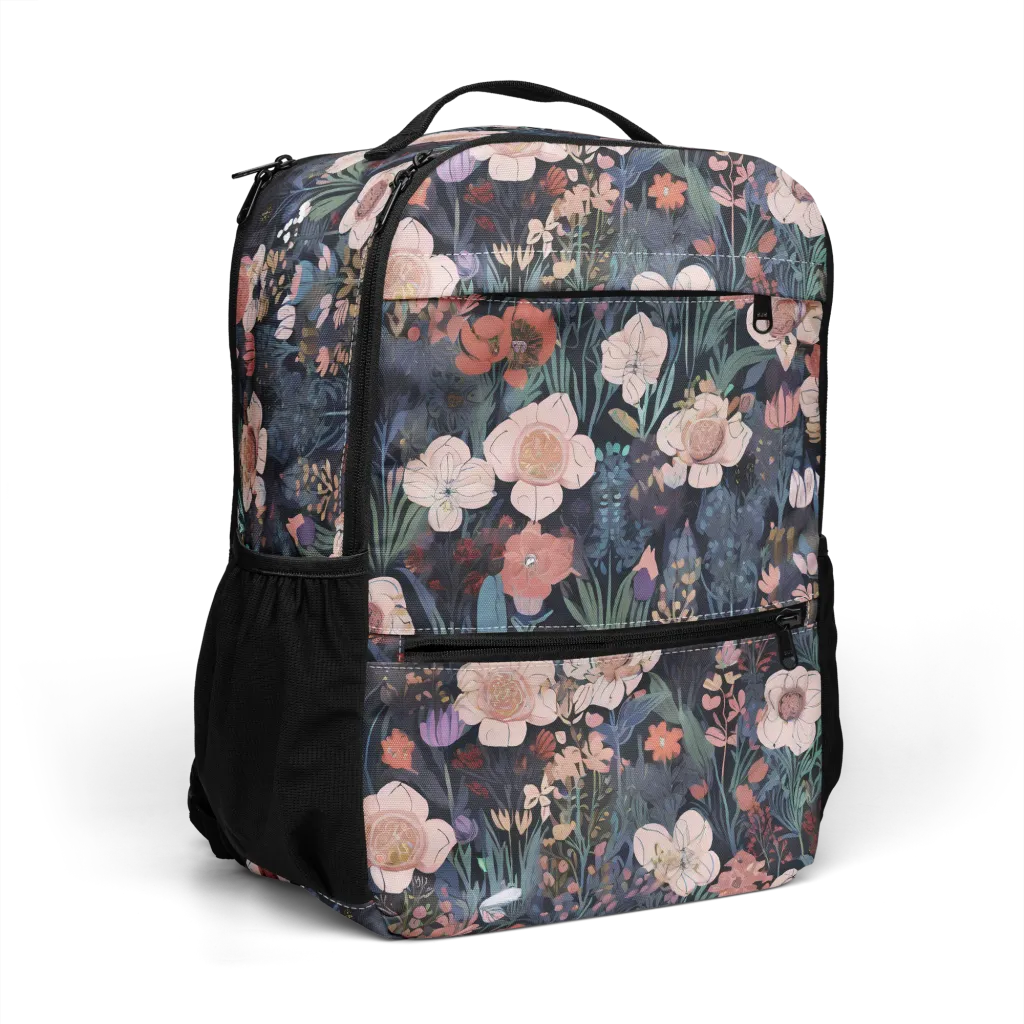 Midnight Conservatory on Utility Backpack — Right Front