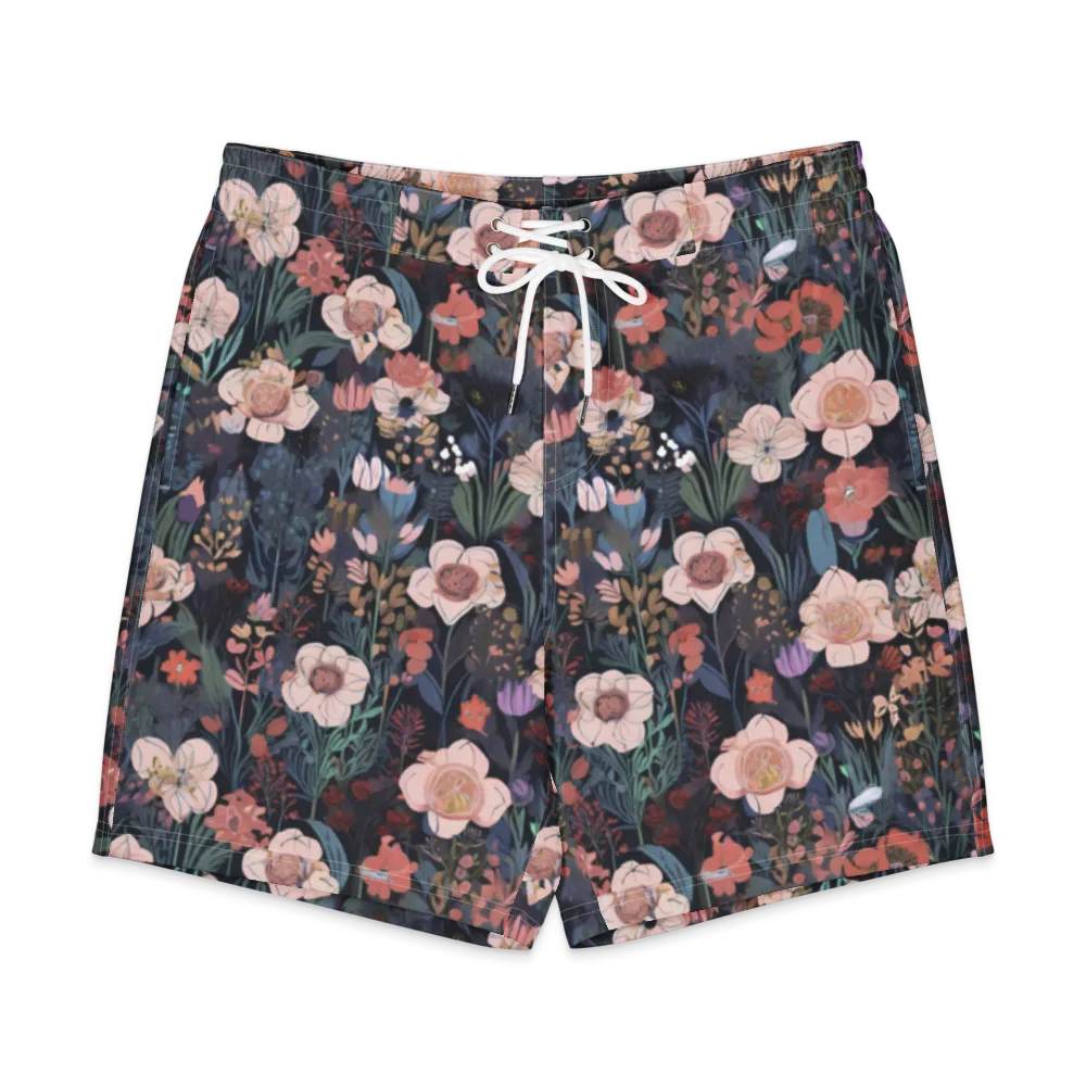 Midnight Conservatory on Men's Board Shorts — Front