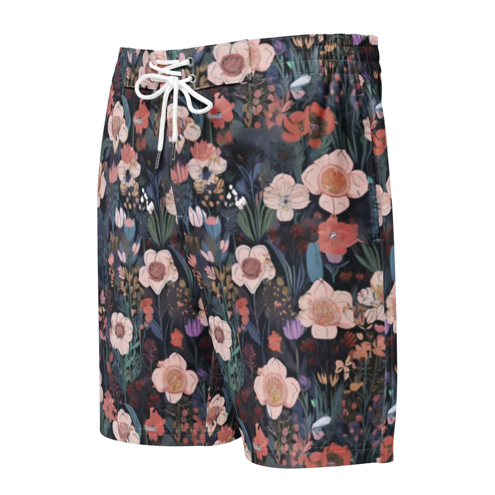 Midnight Conservatory on Men's Board Shorts — Front