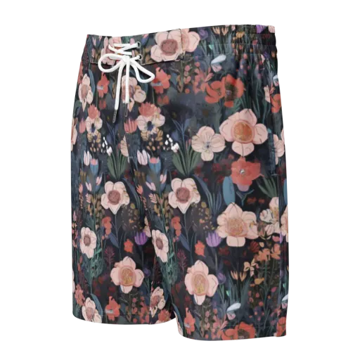 Midnight Conservatory on a Men's Board Shorts