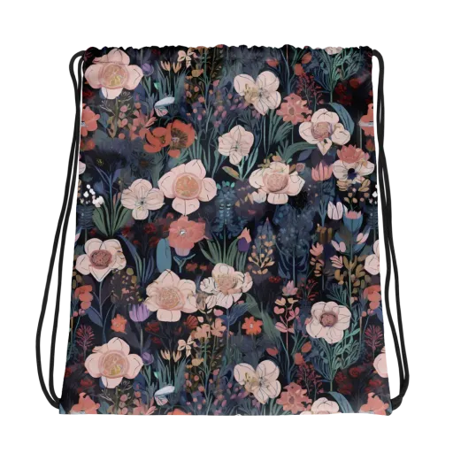 Midnight Conservatory on a Drawstring Bag