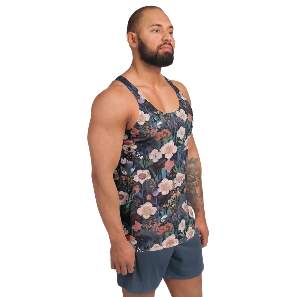 Midnight Conservatory on Men's Tank Top — Right Front
