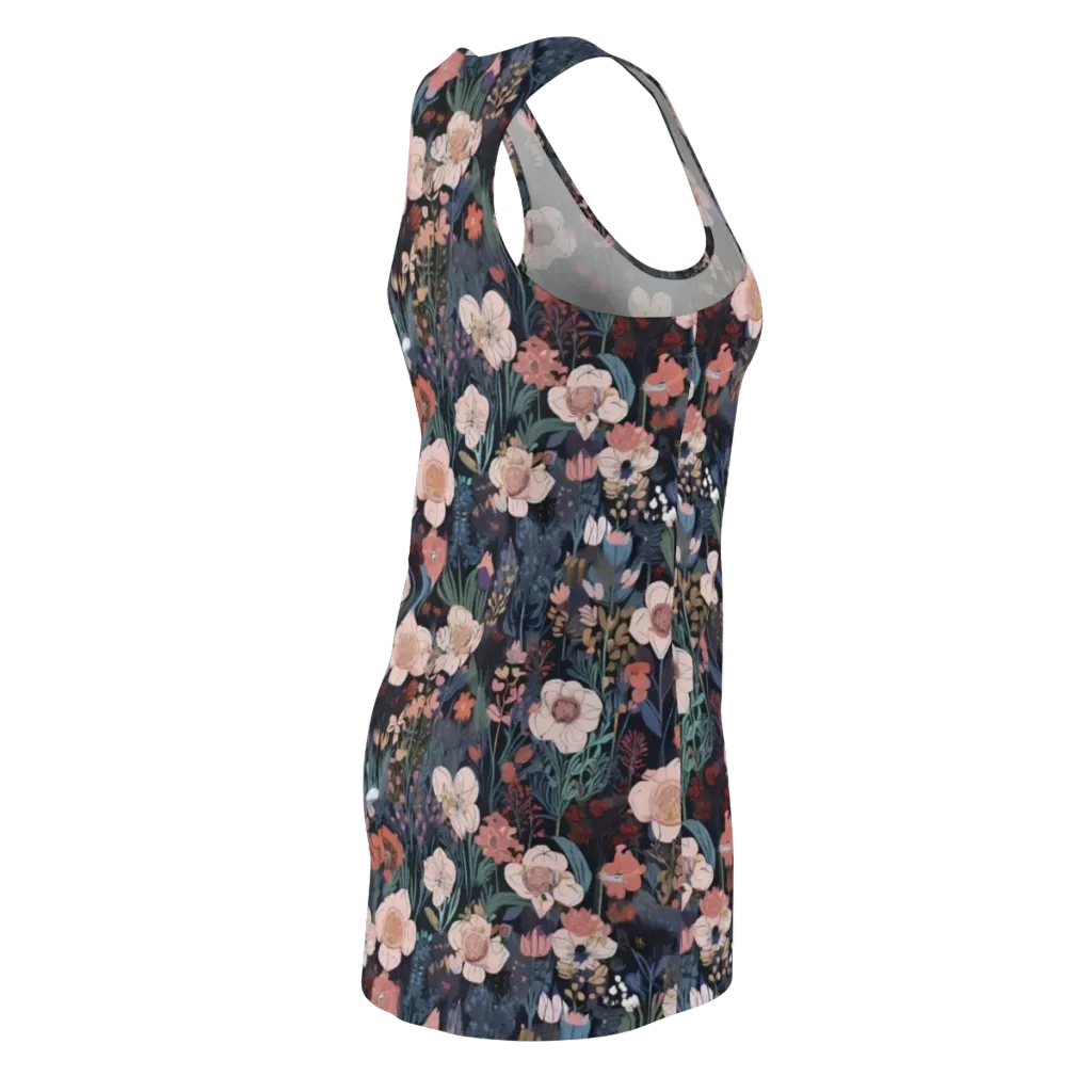 Midnight Conservatory on Racerback Dress — Back Side