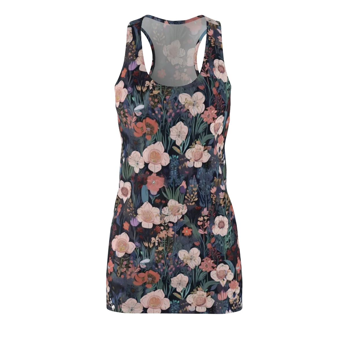 Midnight Conservatory on Racerback Dress — Front
