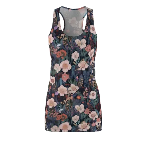 Midnight Conservatory on a Racerback Dress
