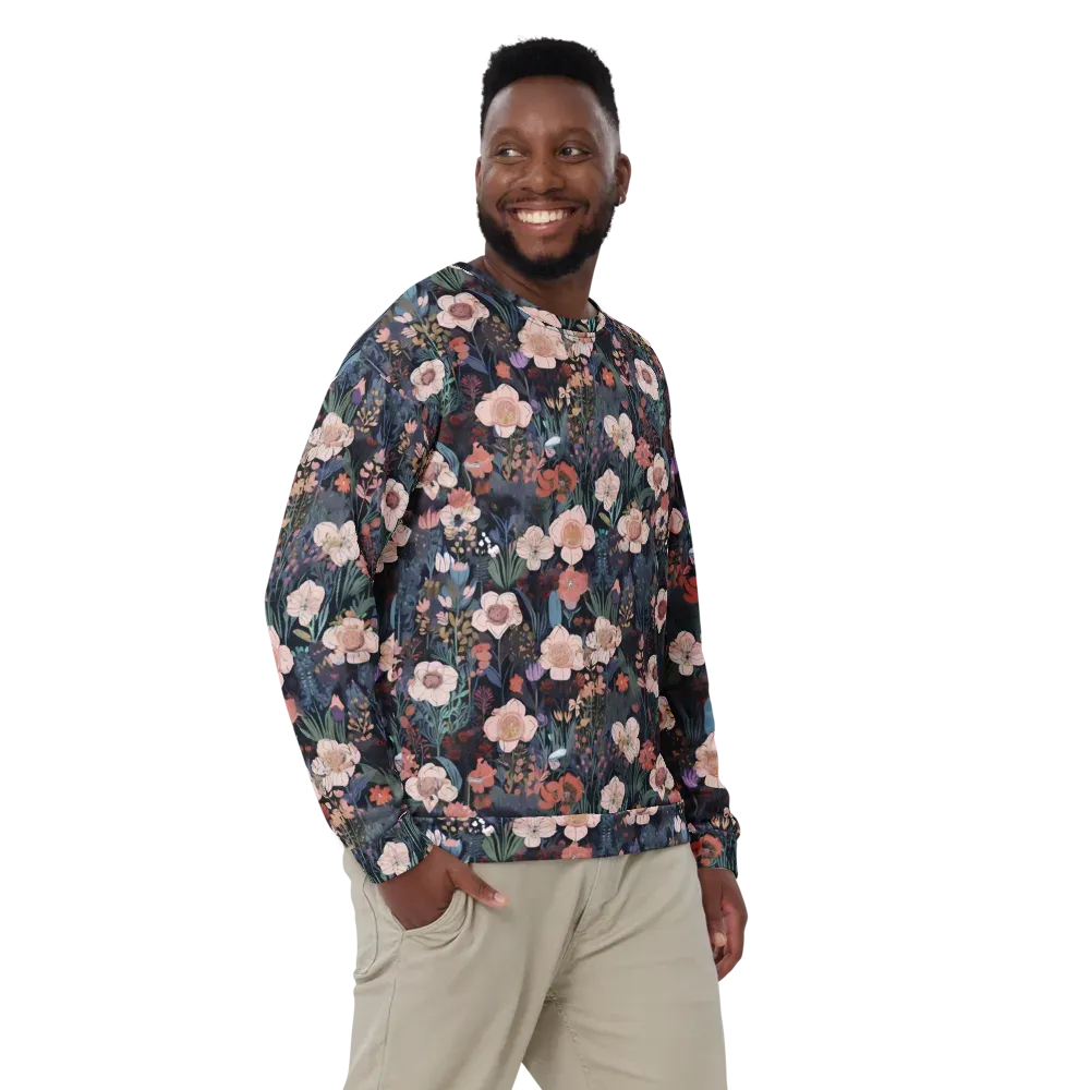 Midnight Conservatory on Sweatshirt — Front