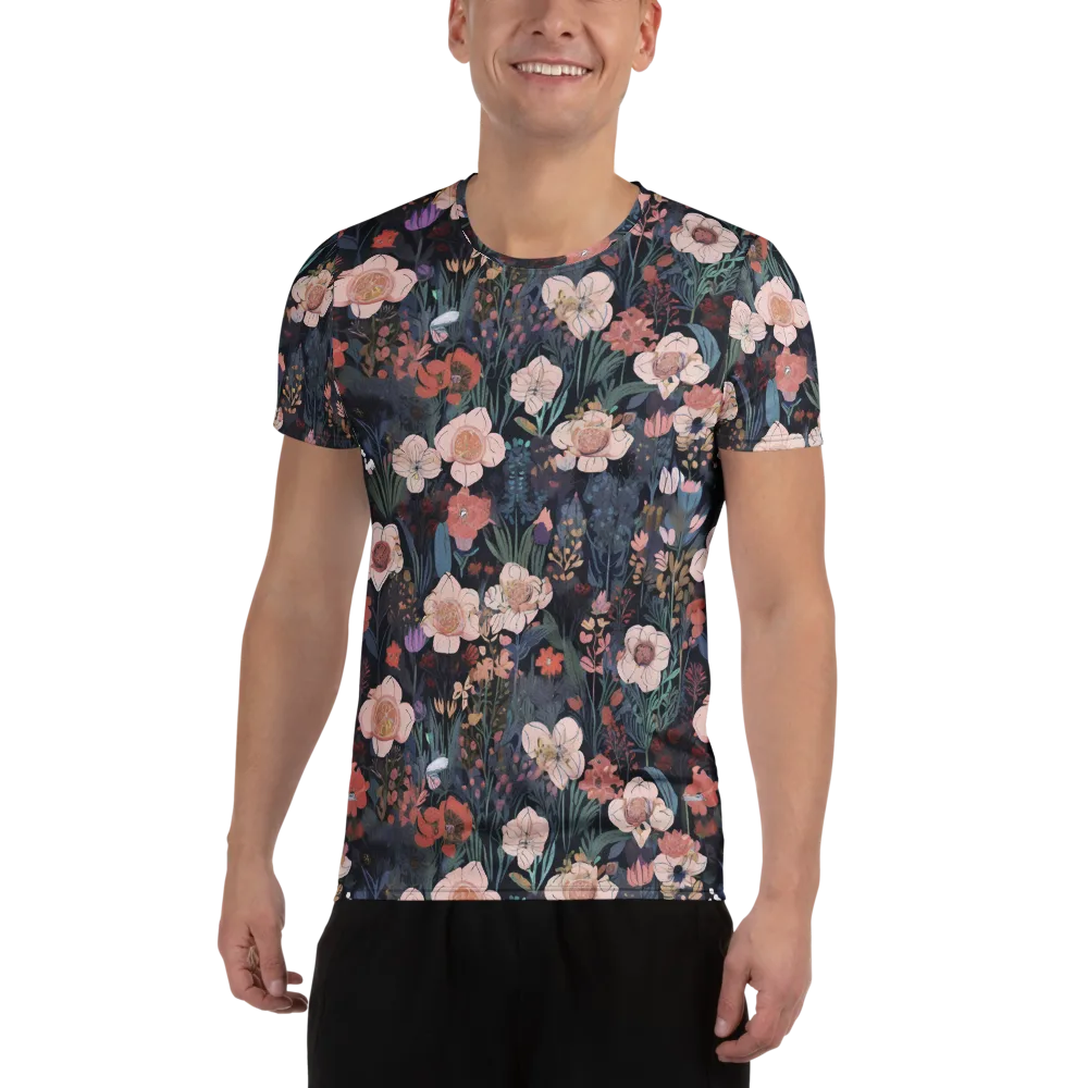 Midnight Conservatory on Men's Athletic T-Shirt — Front