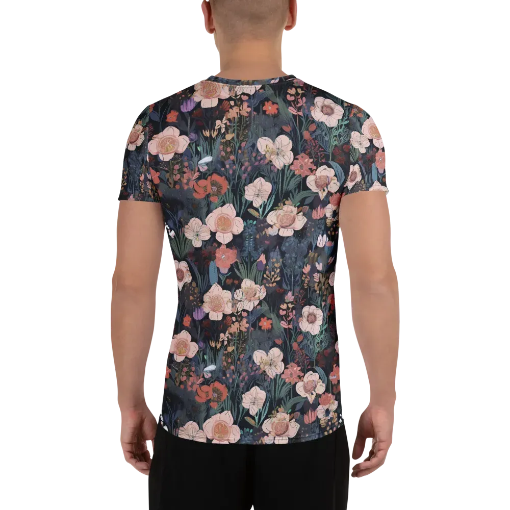 Midnight Conservatory on Men's Athletic T-Shirt — Back