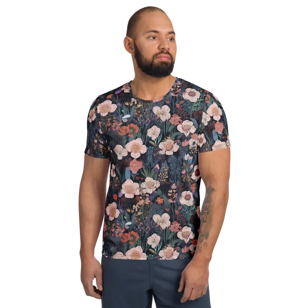 Midnight Conservatory on Men's Athletic T-Shirt — Front