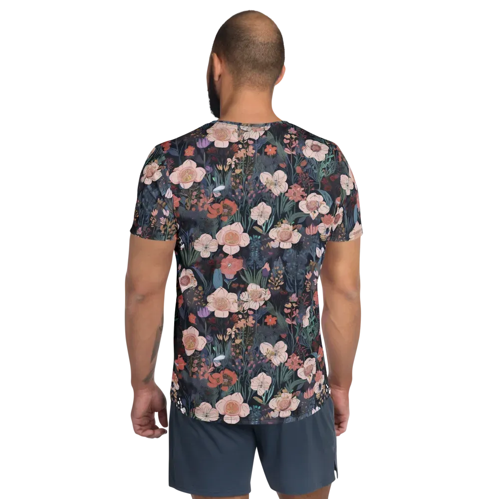 Midnight Conservatory on Men's Athletic T-Shirt — Back
