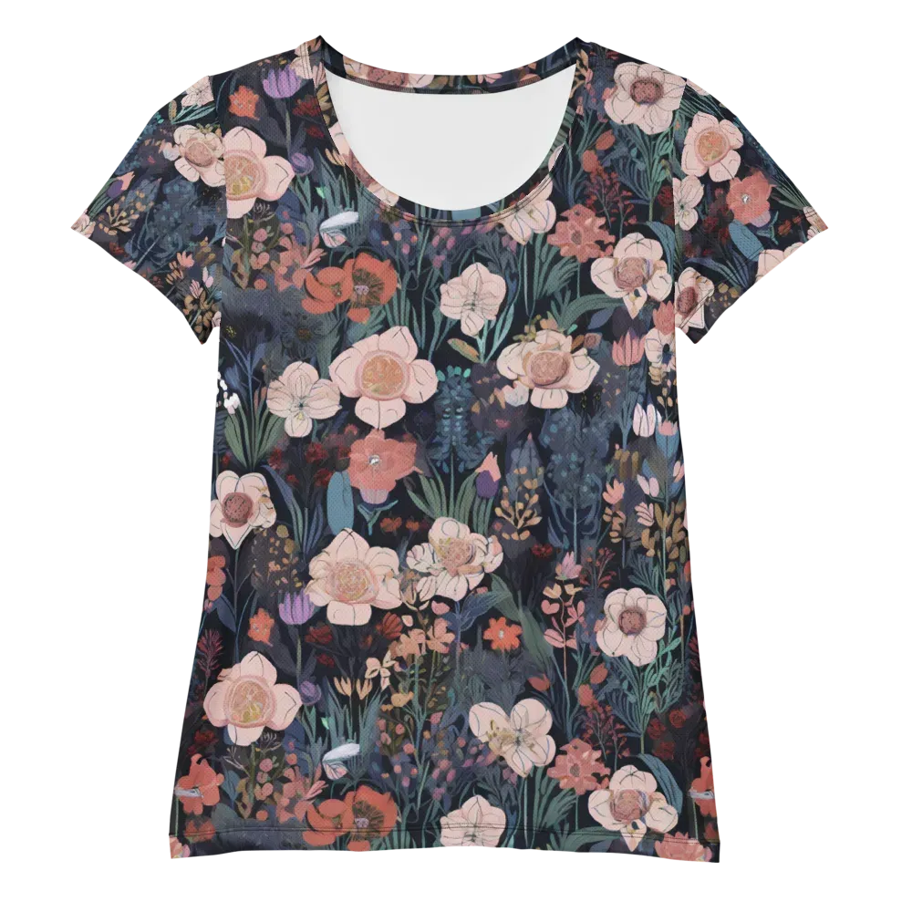 Midnight Conservatory on Women's Athletic T-Shirt — Front