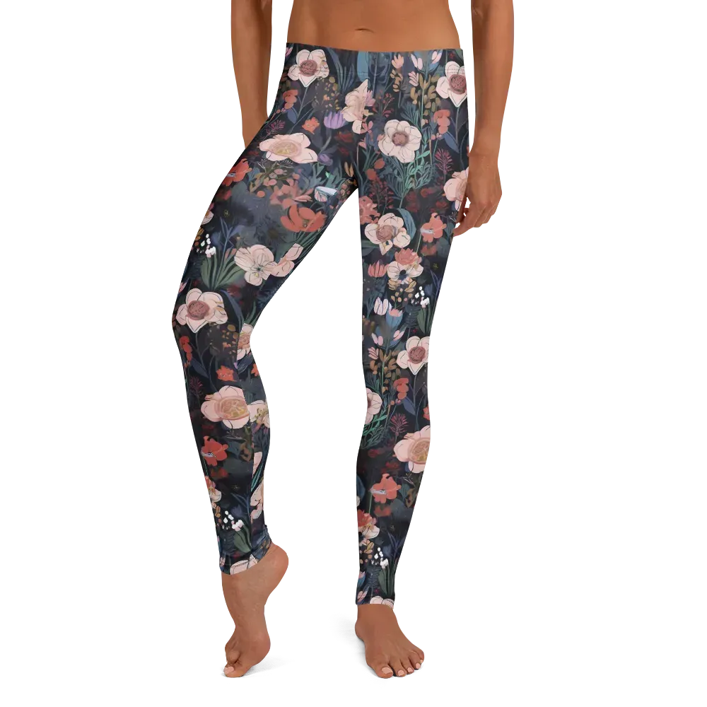 Midnight Conservatory on Leggings — Front