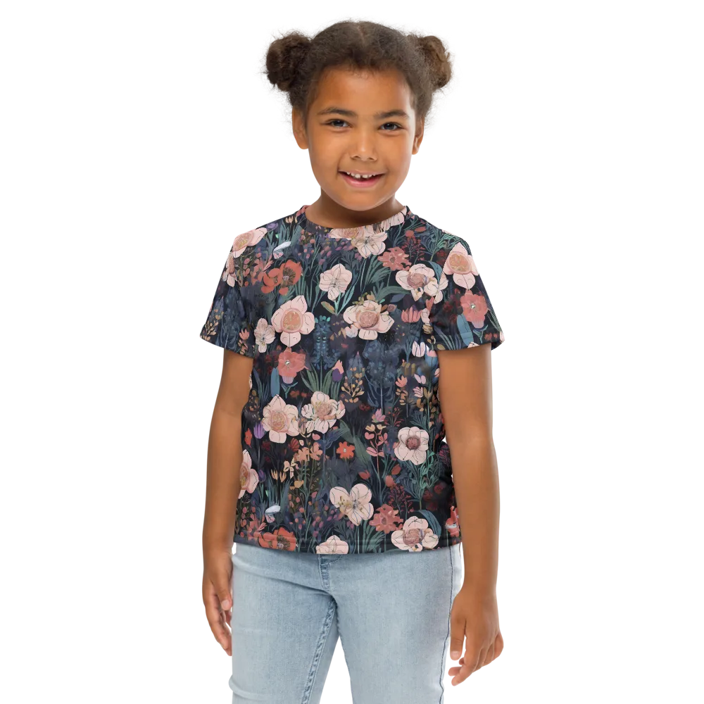 Midnight Conservatory on Kids Crew Neck T-Shirt — Front