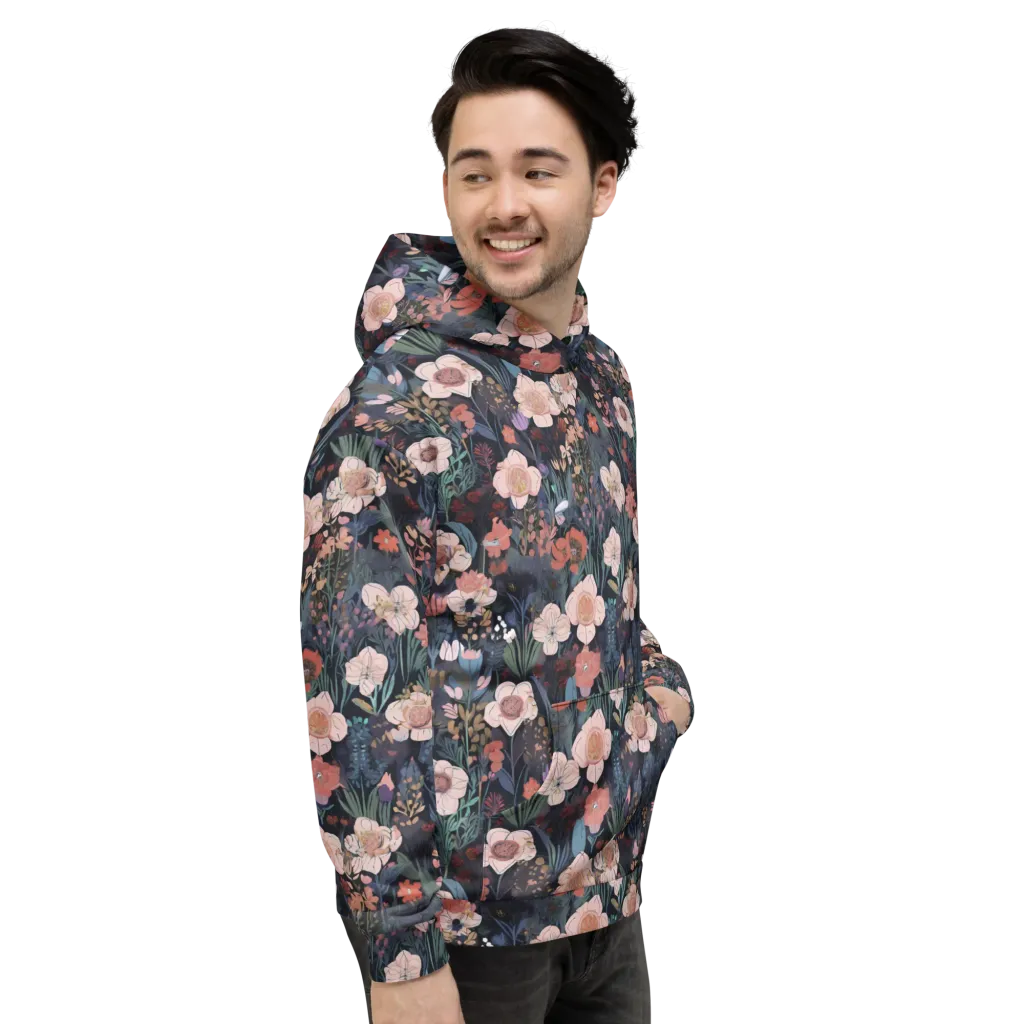 Midnight Conservatory on Hoodie — Right