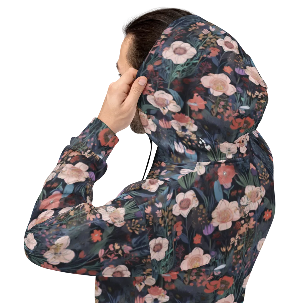 Midnight Conservatory on Hoodie — Back