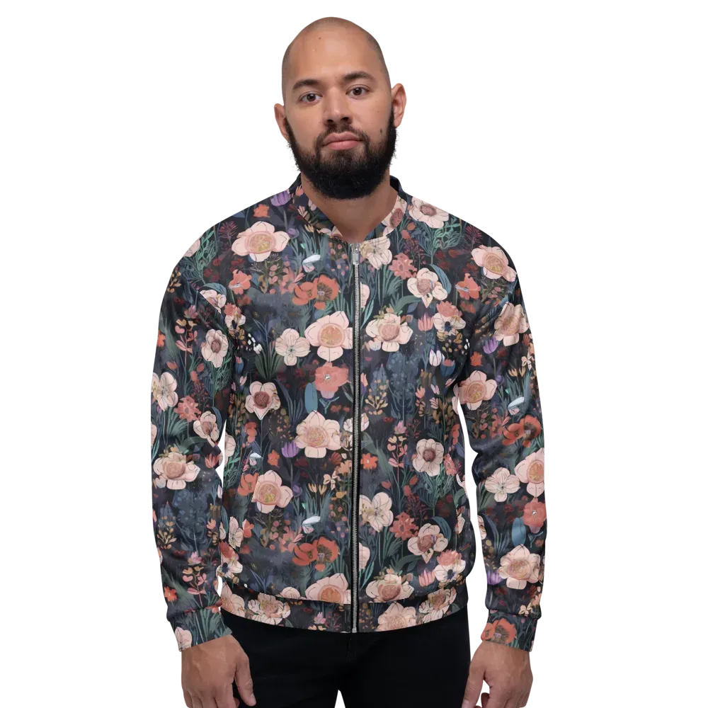 Midnight Conservatory on Bomber Jacket — Front
