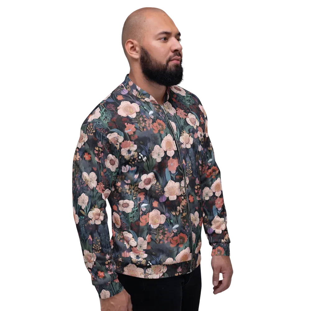 Midnight Conservatory on Bomber Jacket — Right