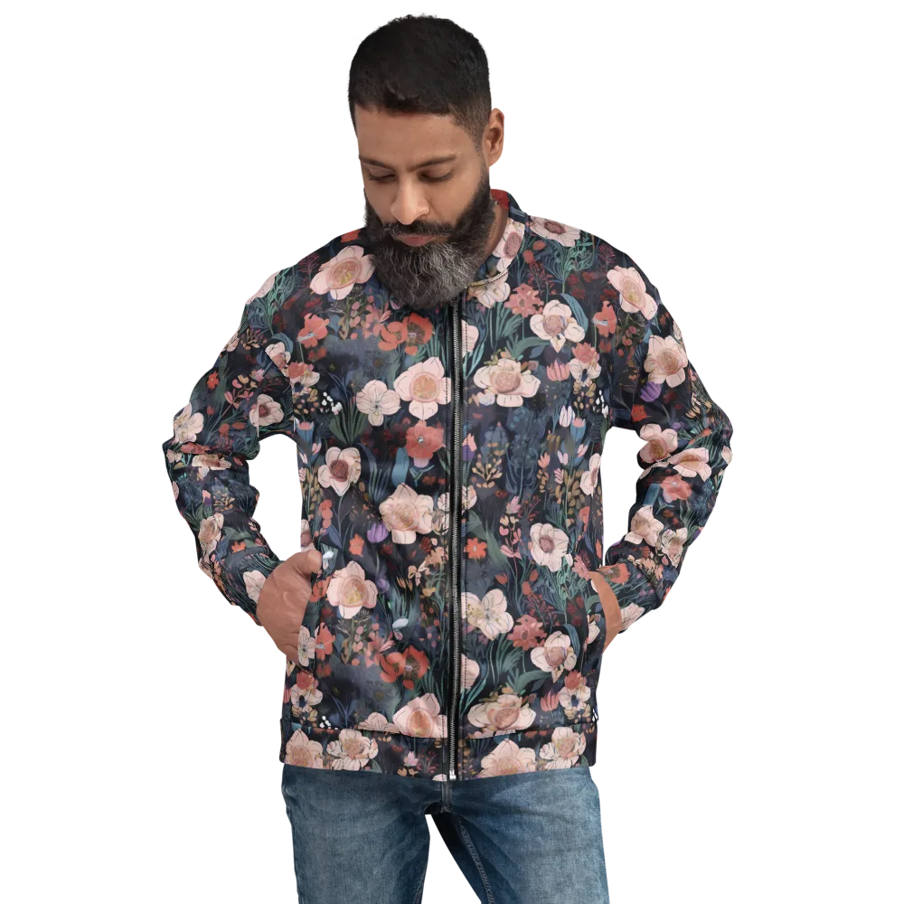 Midnight Conservatory on Bomber Jacket — Front