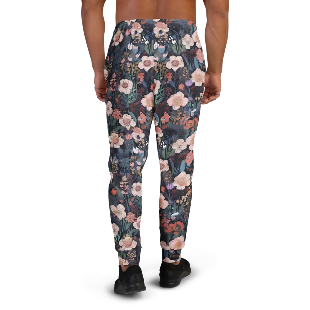 Midnight Conservatory on Men's Joggers — Back