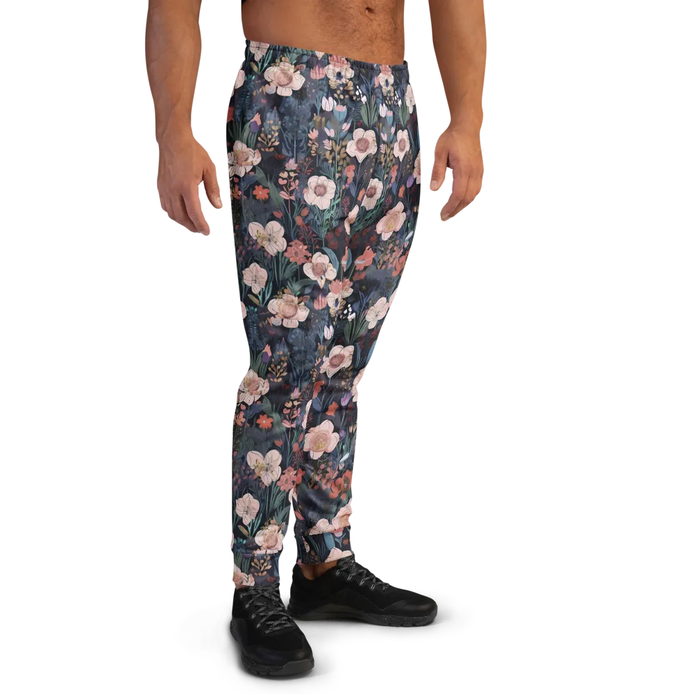 Midnight Conservatory on Men's Joggers — Right