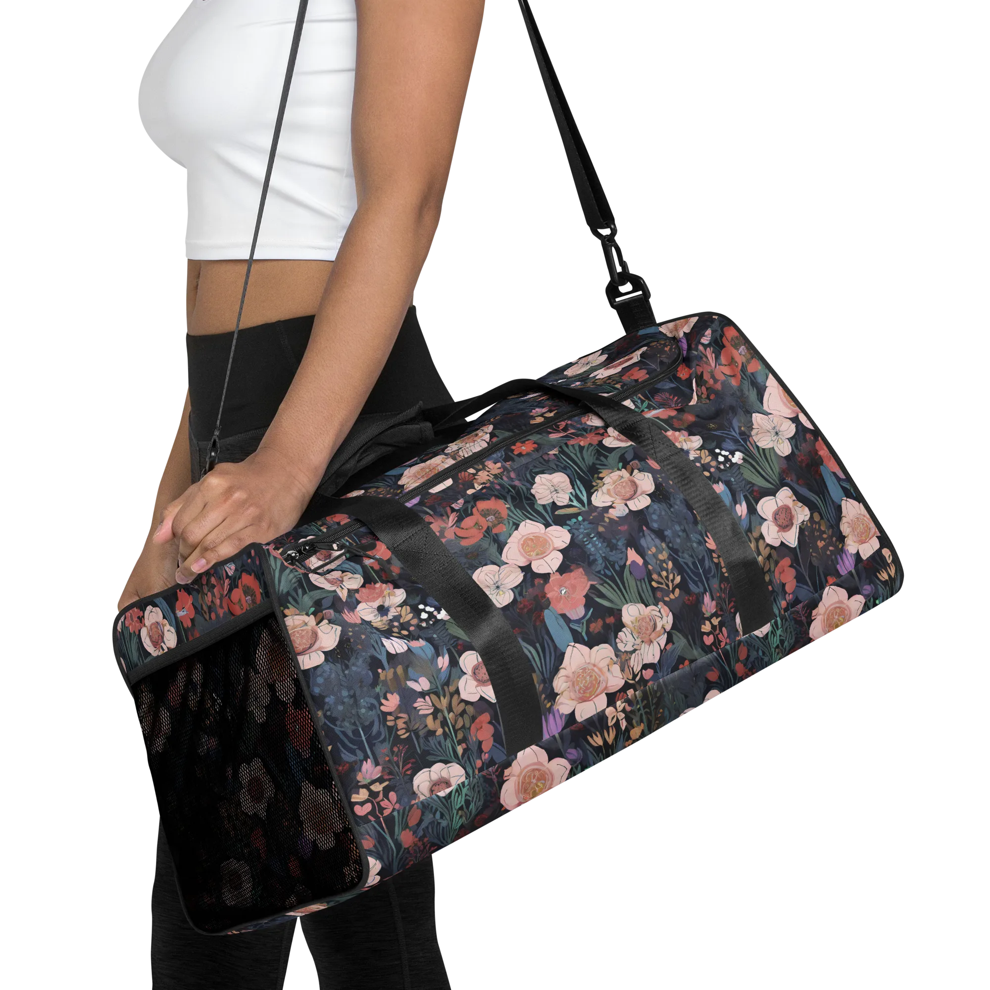 Midnight Conservatory on Duffle Bag — Front